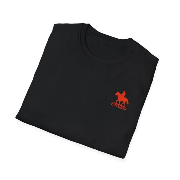 Men's horse riding into the Softstyle T-Shirt - Image 4