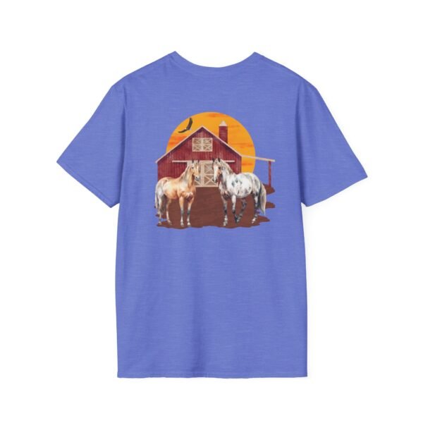 Outsider horse lover unisex Softstyle T-Shirt - Image 30