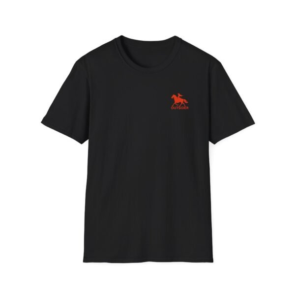 Women's horse riding into the sunset Softstyle T-Shirt - Image 2