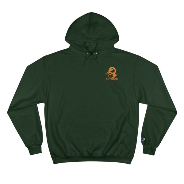 Outdoor Champion Hoodie - Ducks Flying Over Sunset Design for Wildlife and Outdoor Lovers - Image 13