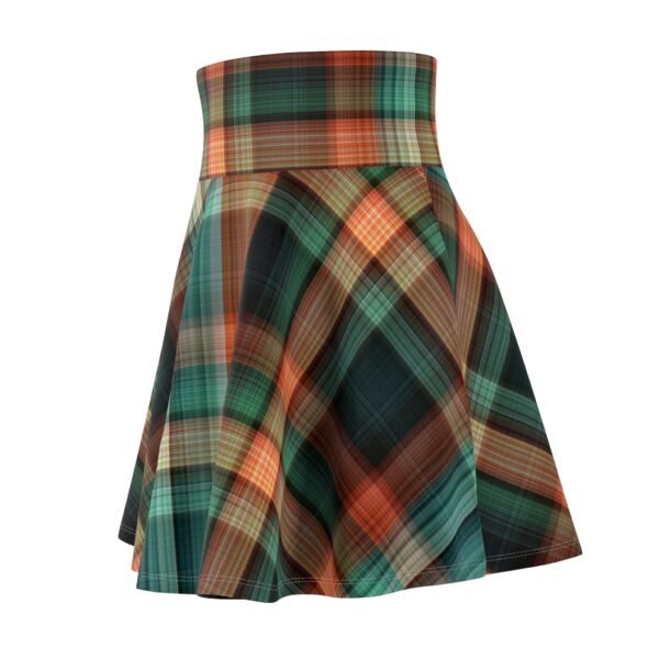 Women's Plaid Skater Skirt - Image 3