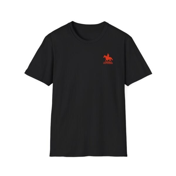 Men's horse riding into the Softstyle T-Shirt - Image 2