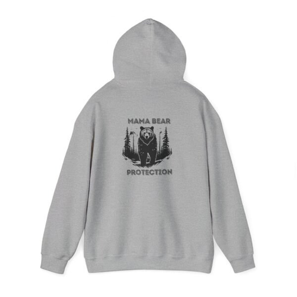 Mama bear protection front and back Hooded Sweatshirt - Image 12