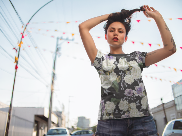 Women's Floral Top - Image 3