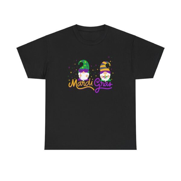 Mardi Gras Gnome Tshirt, Unisex Graphic Tee Shirt, Louisiana Celebration Top, Festive Parade Tee, Laissez les bon temps rouler Shirt - Image 7