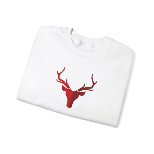 Red deer unisex Crewneck Sweatshirt - Image 8