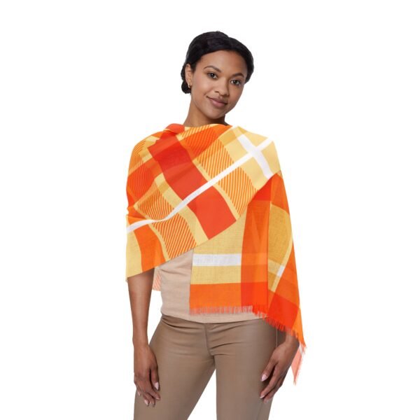 Women's fall plaid Light Scarf