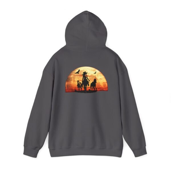 Sunset Western Woman Hoodie, Horse Lover Gift, Cowgirl Apparel, Ranch Life Pullover, Equestrian Wear, Country Sunset Sweatshirt - Image 32