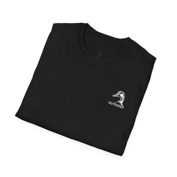Outsider ducks at sunset Softstyle unisex T-Shirt - Image 8