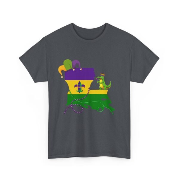 Mardi Gras Louisiana State Graphic Unisex Tee - Image 33