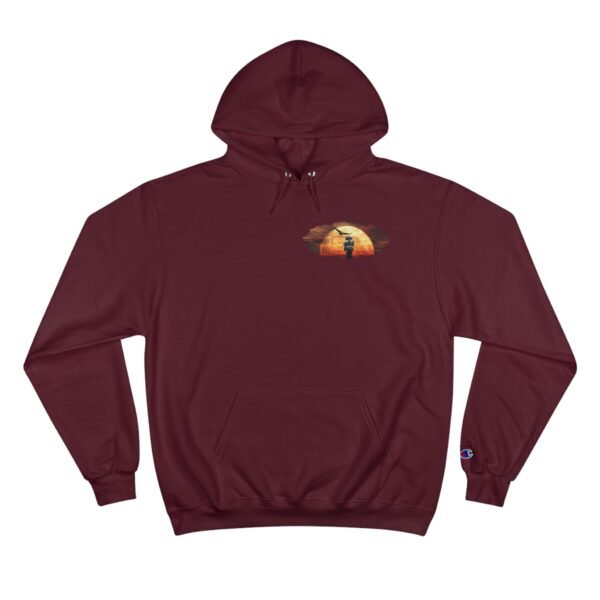 Eagle Storm Champion Hoodie, Unique Graphic Print, Stylish Pullover, Bird Lover Gift, Nature Enthusiast Apparel - Image 25