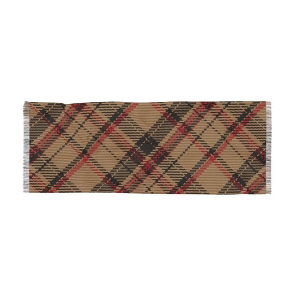 Women's Plaid Scarf - Image 5