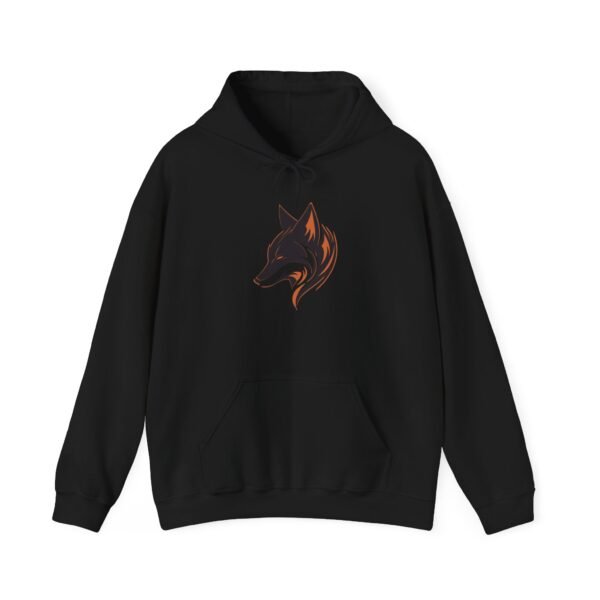 Dark fox Unisex Hooded Sweatshirt - Image 11