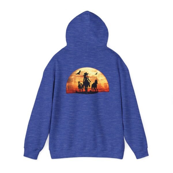 Sunset Western Woman Hoodie, Horse Lover Gift, Cowgirl Apparel, Ranch Life Pullover, Equestrian Wear, Country Sunset Sweatshirt - Image 24