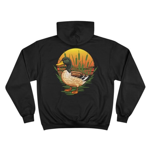 Mallards at Sunset Champion Hoodie, Wildlife Ducks Sweatshirt, Nature Lover Gift, Outdoor Apparel, Bird Watching Jumper, Wildlife - Image 22