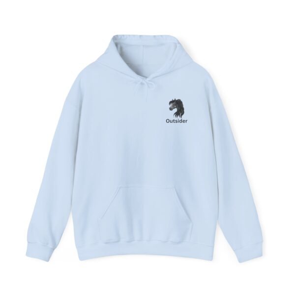 Outsider horse lovers unisex Hooded Sweatshirt - Image 10