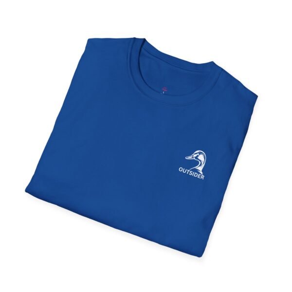 Outsider ducks at sunset Softstyle unisex T-Shirt - Image 28