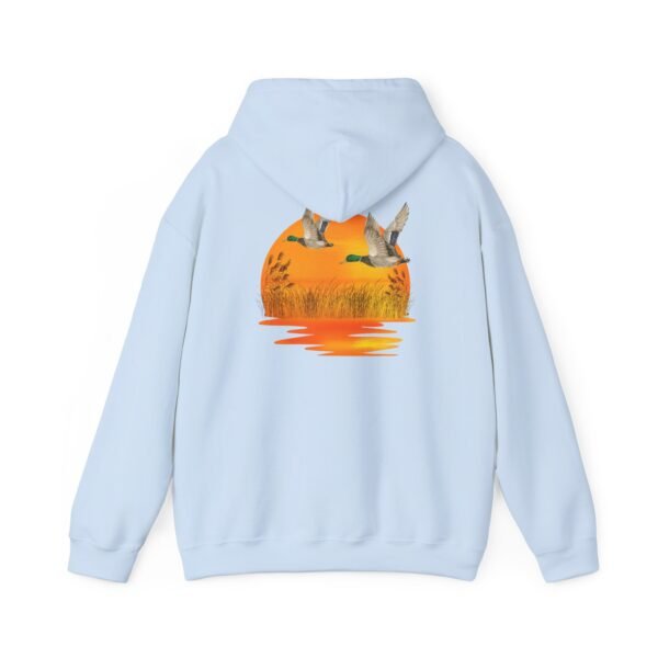 Ducks Over Sunset Outsider hoodie - wildlife lover hooded sweatshirt - Image 26