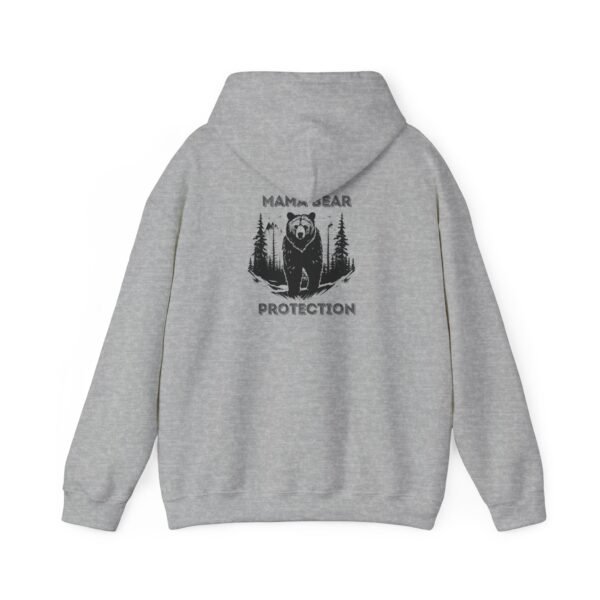 Mama bear protection front and back Hooded Sweatshirt - Image 11