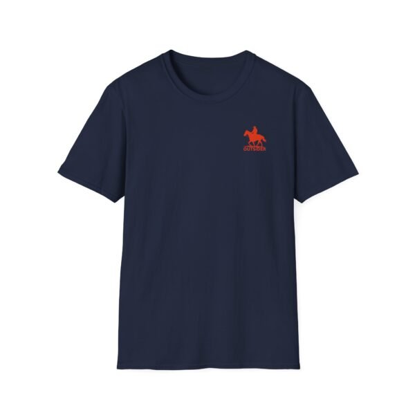 Men's horse riding into the Softstyle T-Shirt - Image 10