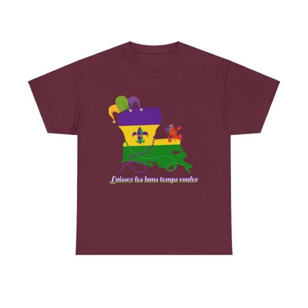 Mardi Gras T-shirt, Fat Tuesday Shirt, Laissez les bons temps rouler, Let the Good Times Roll, Carnival Tee, New Orleans Gift, - Image 2