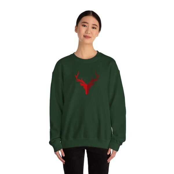 Red deer unisex Crewneck Sweatshirt - Image 21