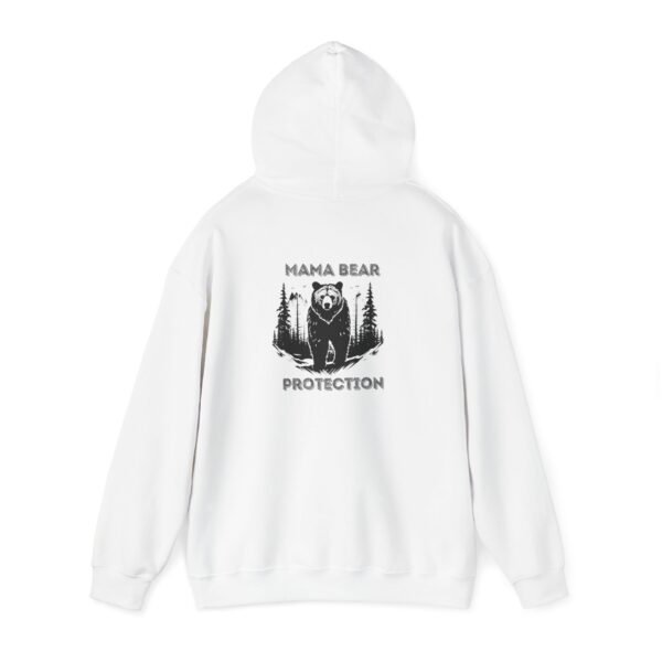 Mama bear protection front and back Hooded Sweatshirt - Image 8