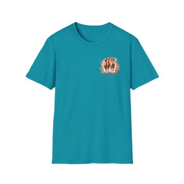 Outsider horse lover unisex Softstyle T-Shirt - Image 25