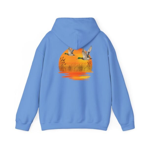 Ducks Over Sunset Outsider hoodie - wildlife lover hooded sweatshirt - Image 30