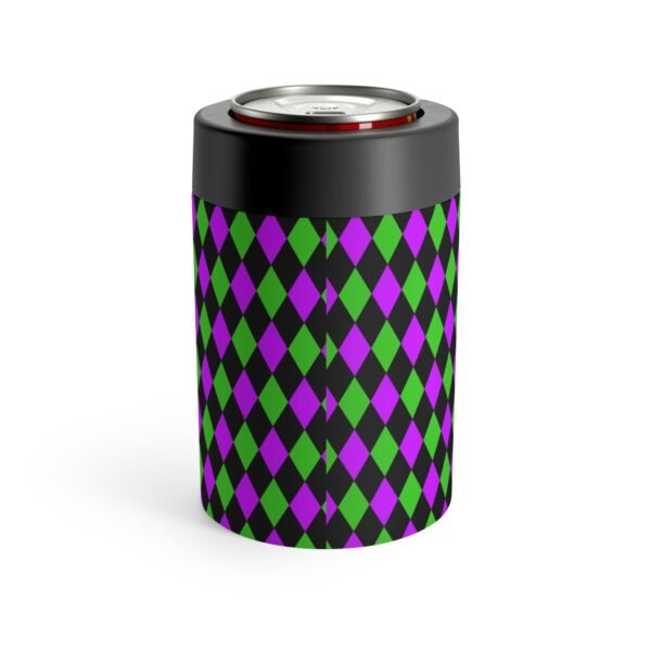 Mardi Gras Can Holder, Festive Drink Sleeve, Party Beverage Insulator, Celebration Beer Cooler, Fun Beverage Huggie - Image 2