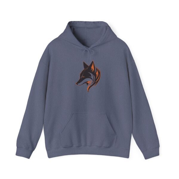 Dark fox Unisex Hooded Sweatshirt - Image 2