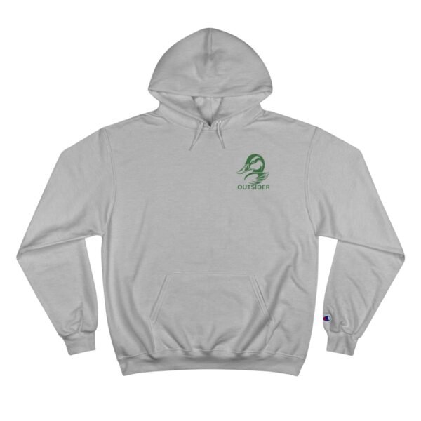 Outdoor Champion Hoodie - Ducks Flying Over Sunset Design for Wildlife and Outdoor Lovers - Image 9