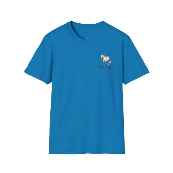 Outsider horse lovers unisex  Softstyle T-Shirt - Image 37