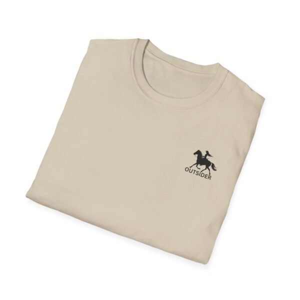 Outsider woman on horse Softstyle T-Shirt - Image 10