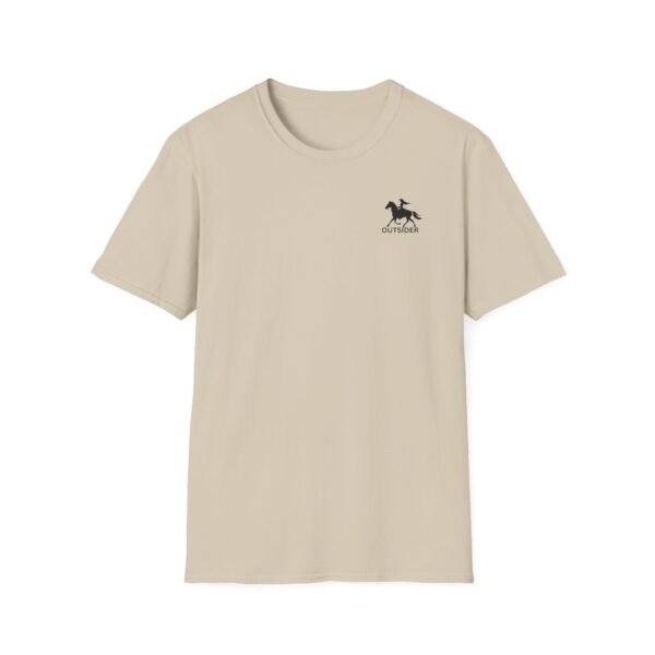 Outsider woman on horse Softstyle T-Shirt - Image 7