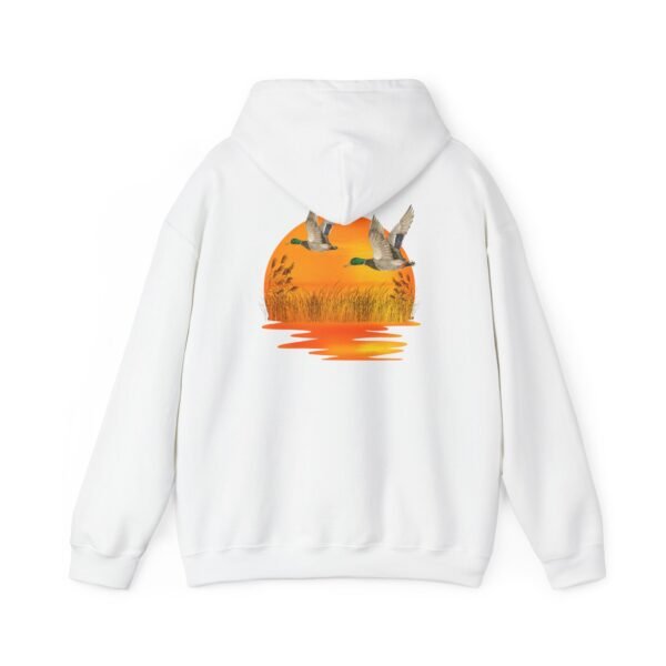 Ducks Over Sunset Outsider hoodie - wildlife lover hooded sweatshirt - Image 8