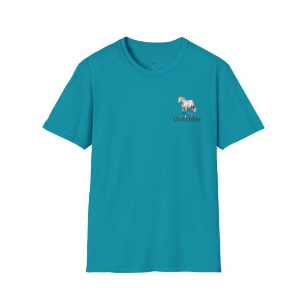 Outsider horse lovers unisex  Softstyle T-Shirt - Image 25