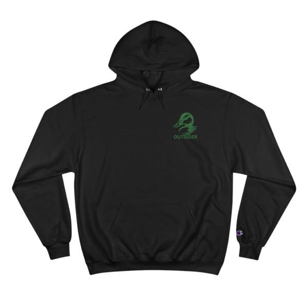 Outdoor Champion Hoodie - Ducks Flying Over Sunset Design for Wildlife and Outdoor Lovers - Image 25