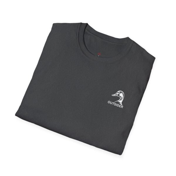 Outsider ducks at sunset Softstyle unisex T-Shirt - Image 24
