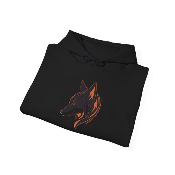 Dark fox Unisex Hooded Sweatshirt - Image 14