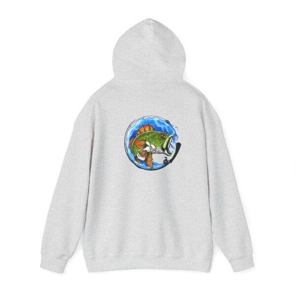 Outsider Bass lovers Fishing unisex Hooded Sweatshirt - Image 9