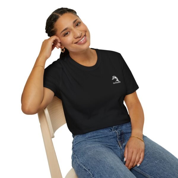 Outsider ducks at sunset Softstyle unisex T-Shirt - Image 4