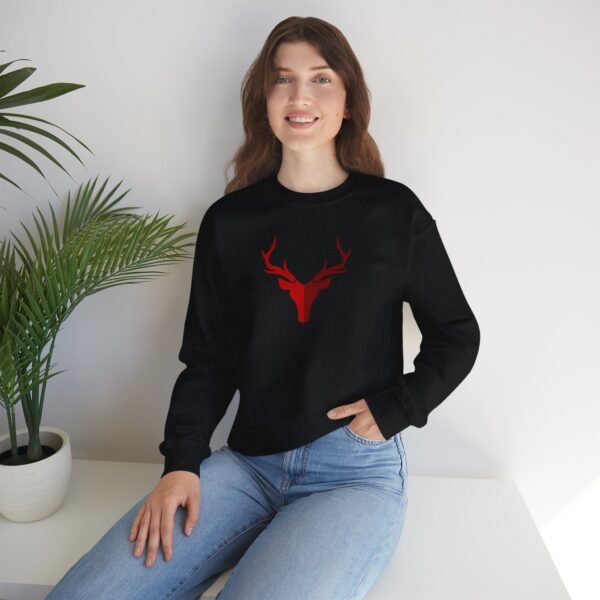 Red deer unisex Crewneck Sweatshirt