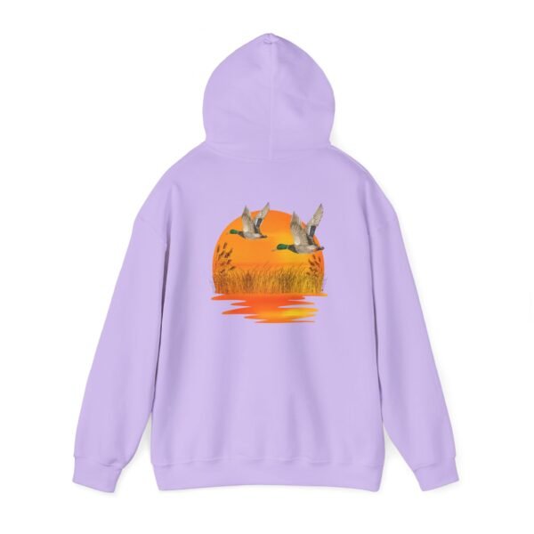 Ducks Over Sunset Outsider hoodie - wildlife lover hooded sweatshirt - Image 39