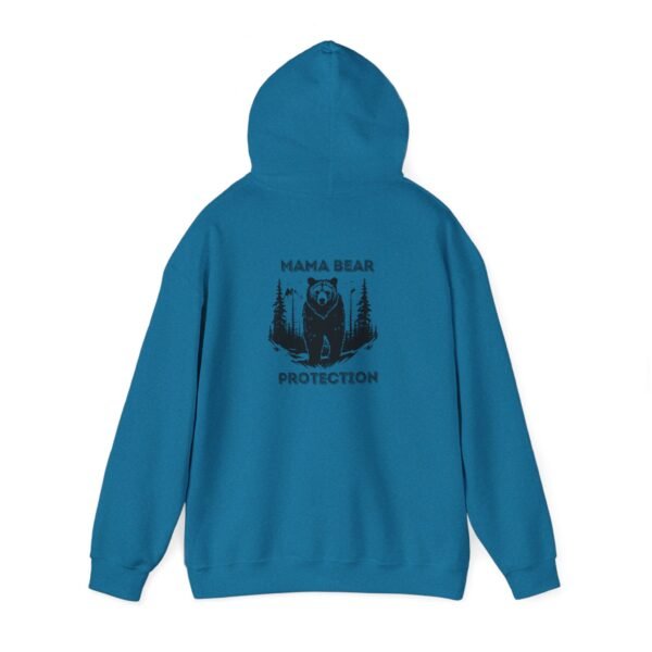 Mama bear protection front and back Hooded Sweatshirt - Image 4