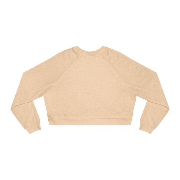 Women's The cabin is calling fall Cropped Fleece Pullover - Image 3
