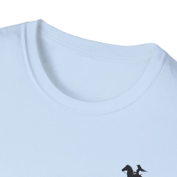 Outsider woman on horse Softstyle T-Shirt - Image 37