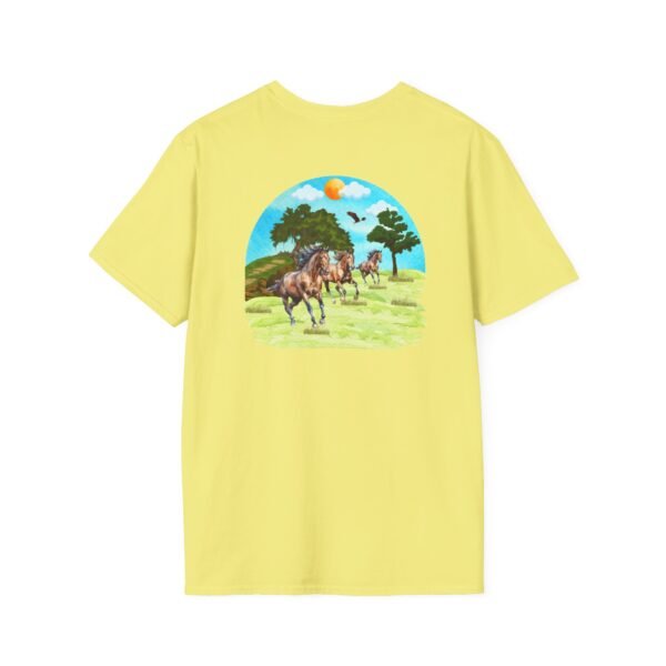 Outsider horse lovers unisex Softstyle T-Shirt - Image 8