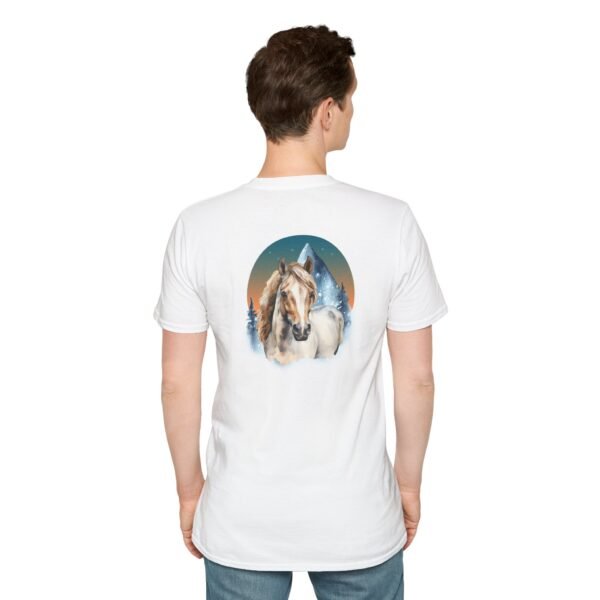 Outsider horse lovers unisex  Softstyle T-Shirt - Image 3