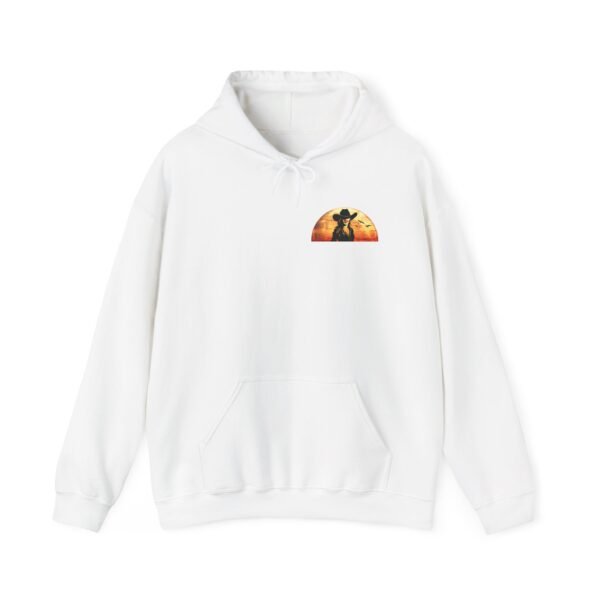 Sunset Western Woman Hoodie, Horse Lover Gift, Cowgirl Apparel, Ranch Life Pullover, Equestrian Wear, Country Sunset Sweatshirt - Image 6